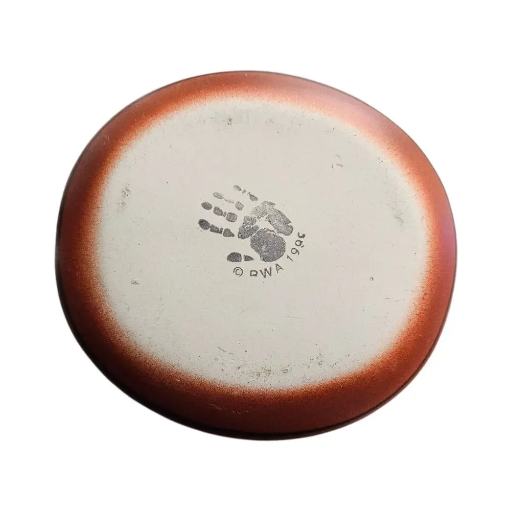 RWA 1990 Southwest Wedding Vase Native American Inspired Hand Painted Pottery